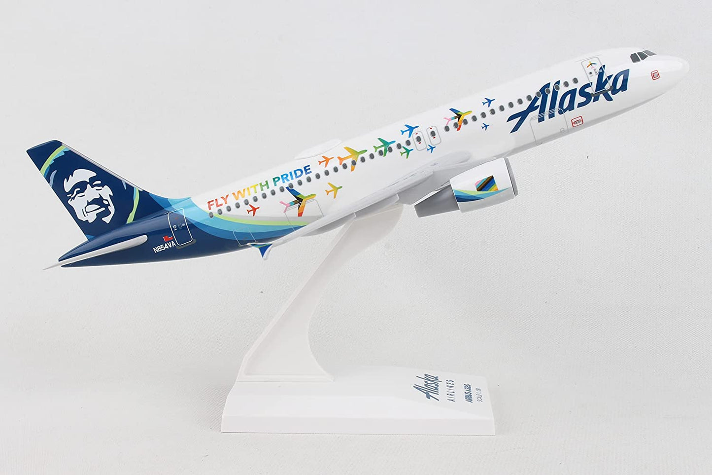 Daron Skymarks Alaska A320 Fly with Pride 1/150