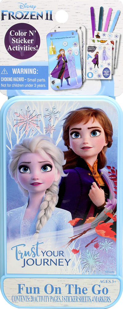 Disney Frozen Color'n Sticker Activities Fun on the Go