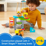 Fisher-Price Little People Load Up ?n Learn Construction Site, musical playset with dump truck for toddlers and preschool kids ages 18 months to 5 years