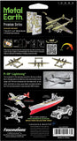 Metal Earth Fascinations Premium Series P-38 Lightning 3D Metal Model Kit