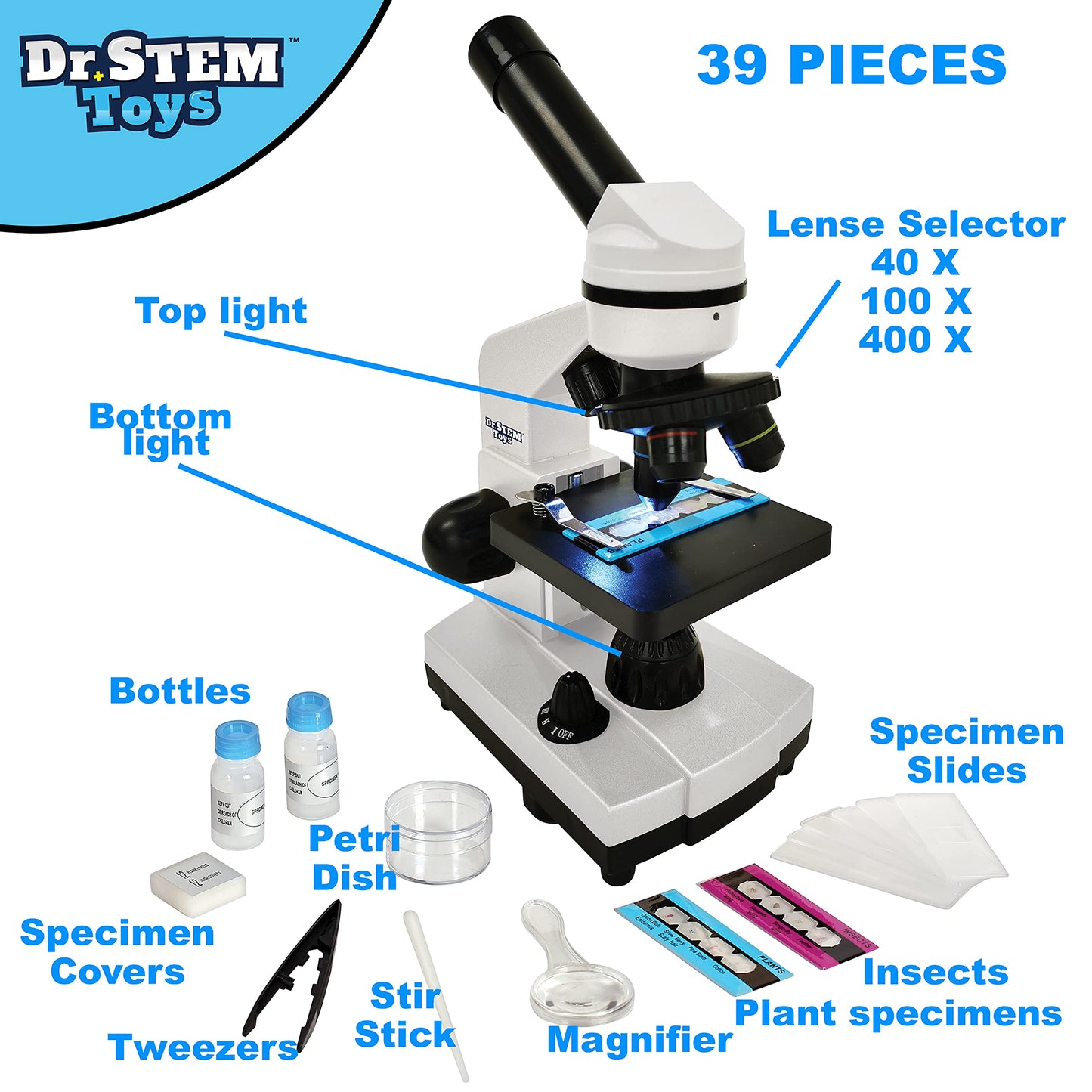 Thin Air Dr. Stem Toys Lab Microscope