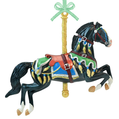 Breyer 2023 Holiday Collection Charger Carousel Ornament