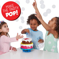 Little Kids Fubbles Bubble Machine Birthday Cake with Lights and Happy Birthday Song, Includes Bubble Solution-Amazon Exclusive