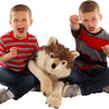 Wild Republic Jumbo Wolf Plush, Giant Stuffed Animal, Plush Toy, Gifts for Kids, 30 Inches