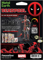 Fascinations Metal Earth Marvel Deadpool 3D Metal Model Kit