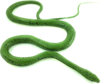 Mamejo Nature Green Grass Snake Lifelike Rubber Snake 46 Inch