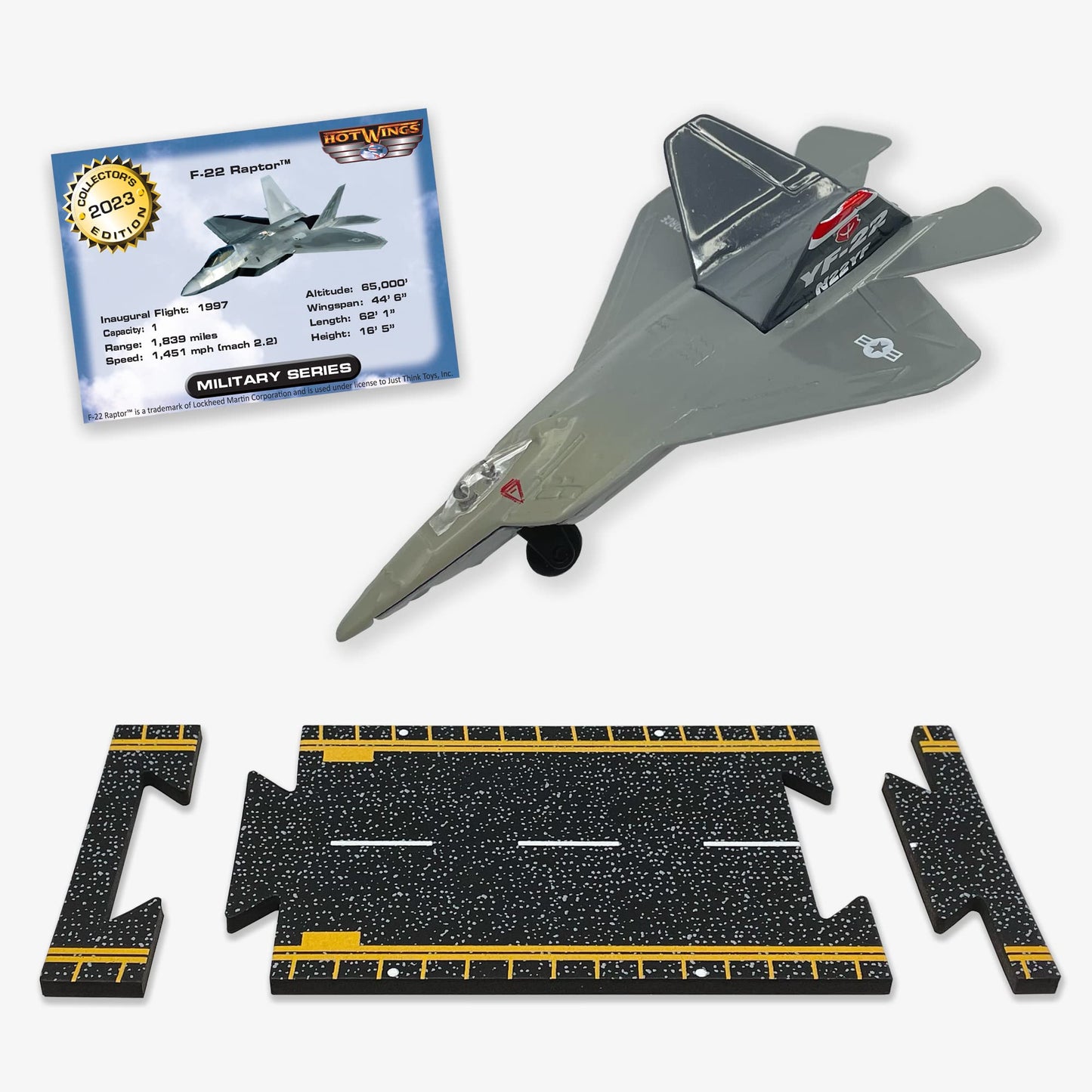 HotWings F-22 Raptor Diecast jet