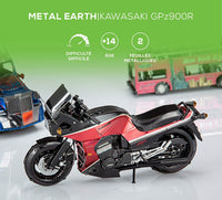 Metal Earth Fascinations Premium Series Kawasaki Ninja GPz900R 3D Metal Model Kit