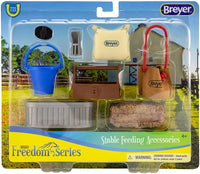 Breyer Classics Stable Feeding Horse Accessories Set Multicolor, 10.5" x 8.5"