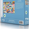 Lucky Puzzles 1000 Piece Ski Stamps Puzzle