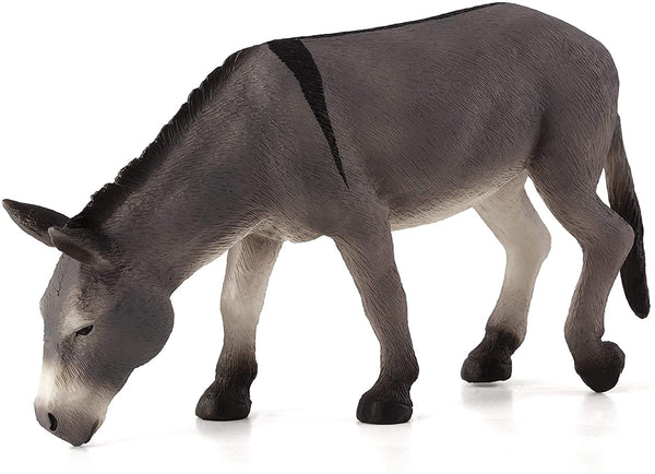 MOJO Donkey (Feeding) Realistic Farm / Ranch / Horse Model Horse Toy Replica Hand Painted Figurine