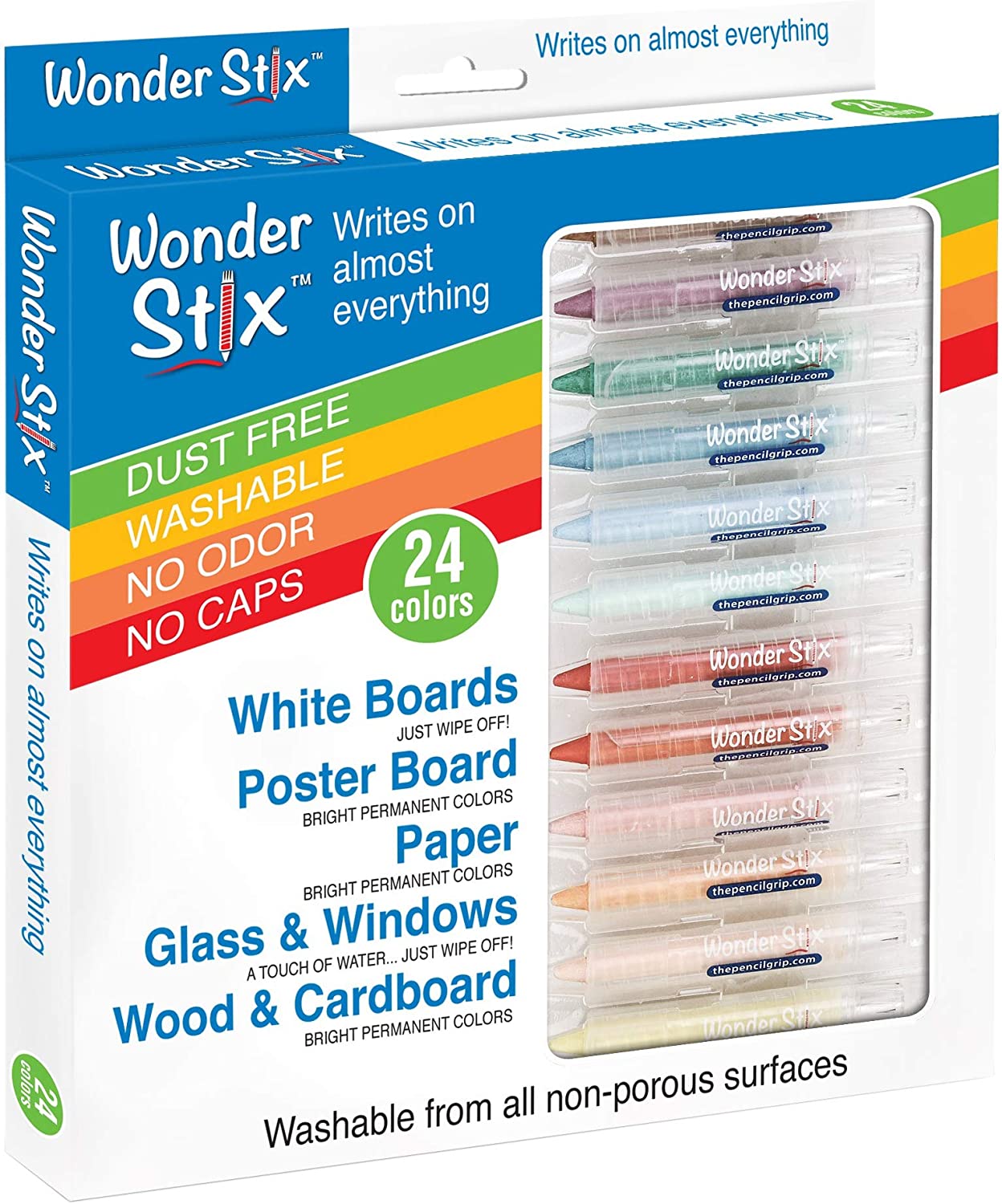 Wonder Stix Children's Drawing Chalks by Kwik Stix, 3.5"
