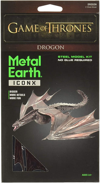 Metal Earth Iconx Game of Thrones Drogon Dragon
