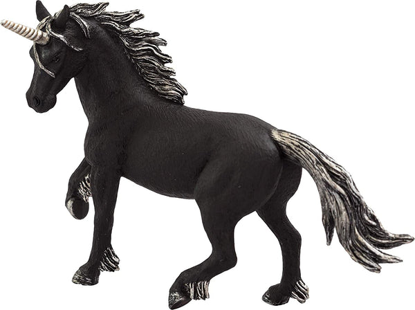 MOJO Dark Unicorn Realistic Fantasy Toy Replica Hand Painted Figurine
