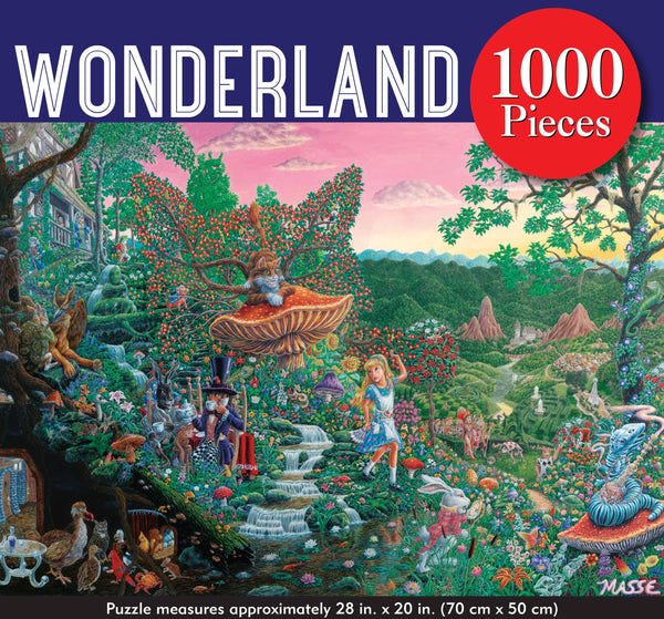 Peter Pauper Press 1000 Piece Wonderland Puzzle