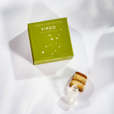 Duplicate SKU: GeoCentral - Virgo Zodiac Mini Crystal Pack | 9.99 | G5034