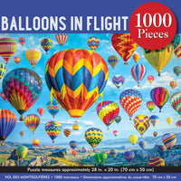 Balloons in Flight 1000 Piece Jigsaw Puzzle