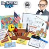 Ben Franklin Toys Play Teacher Role-Play Set Includes Reusable White Board, Bell, Report Cards, for Home or Classroom
