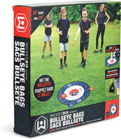 Little Kids Wicked Big Sports Bullseye Bag | Yard Game That Combines Bean Bag toss and Darts | Family Outdoor and Indoor Activity , Red