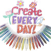 Wonder Stix Children's Drawing Chalks by Kwik Stix, 3.5"