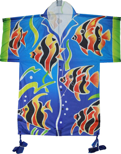 WindNSun Limited Edition Series Aloha Shirt Rip-Stop Nylon Kite, 29 Inches Tall