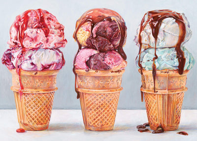 Colorcraft Ice Cream Cones 1000 pc Puzzle