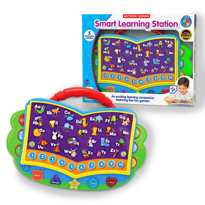 The Learning Journey: Electronic Learning Smart Learning Station – Interactive Preschool Toys & Gifts for Children Ages 3+ - Letters, Numbers, Shapes