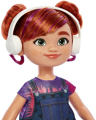 Karma’s World Doll with Headphones Accessory, Switch Stein 8.2-inch Doll
