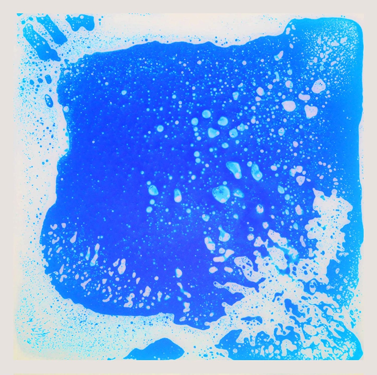 Surf Tiles 19.7in X 19.7in (50cm X 50cm) Colorful Liquid Floor Tile Mat for Kid