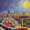 Lucky Puzzles 1000 Piece Magical Barcelona Night Puzzle