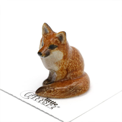 Little Critterz "Brush" Red Fox Sitting