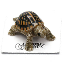 Little Critterz "Dom" Box Turtle Porcelain Miniature