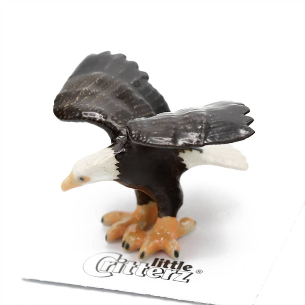 Little Critterz "Ari" Eagle Porcelain Miniature