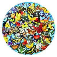 SunsOut - 0476 Butterflies in the Round 1000 pc