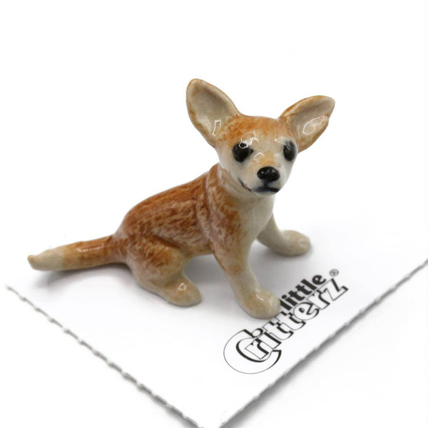 Little Critterz "Rascal" Chihuahua Puppy Porcelain Miniature