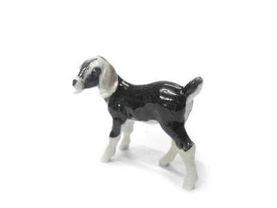 Little Critterz "Domino" Nubian Goat Kid Porcelain Figurine