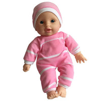 The New York Doll Collection 11" Doll Striped W/ Pacifier