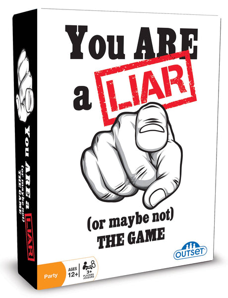 Outset Games and Cobble Hill Puzzles - You Are A Liar Board Game