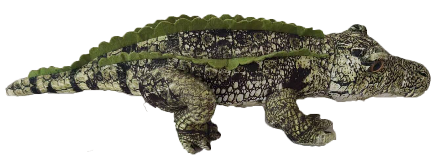 Texas Toy Crocodile Plush 14" Green