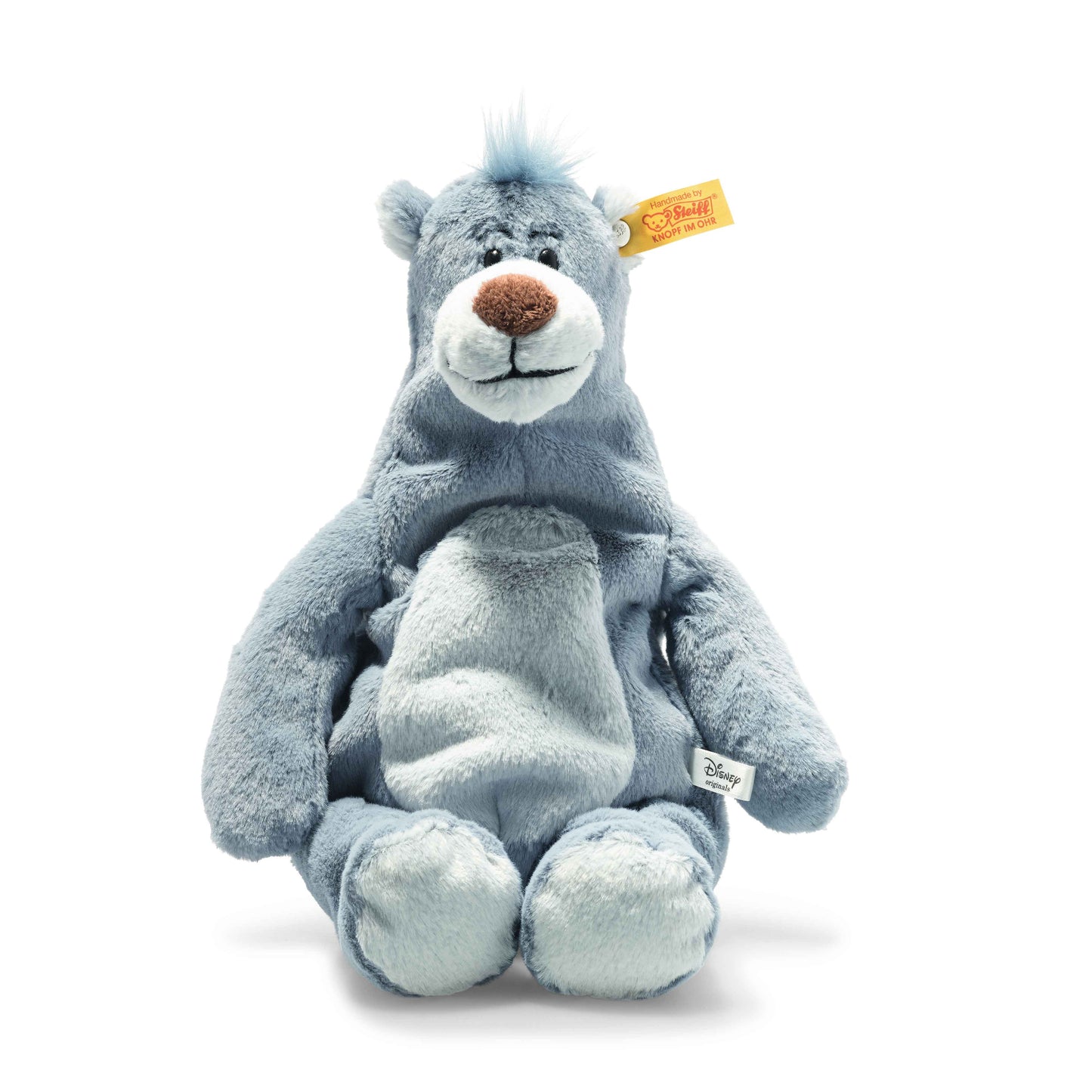 Steiff Disney Soft Cuddly Friends Baloo 12", Premium Stuffed Animal