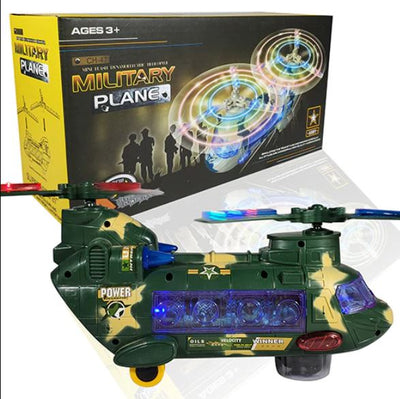 Bump n Go Military Helicopter