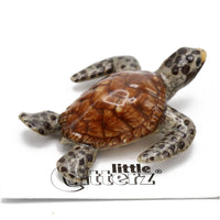 Little Critterz "Lagoon" Hawksbill Sea Turtle Porcelain Miniature