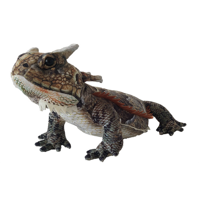 Texas Toy Distribution - Horned Lizard Plushie Stuffed Toy 20.5"