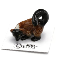Little Critterz "Rubra" Red Ruffed Lemur Porcelain Miniature