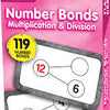 Edupress Flash Cards Number Bonds Multiplication & Division Ages 8 and up