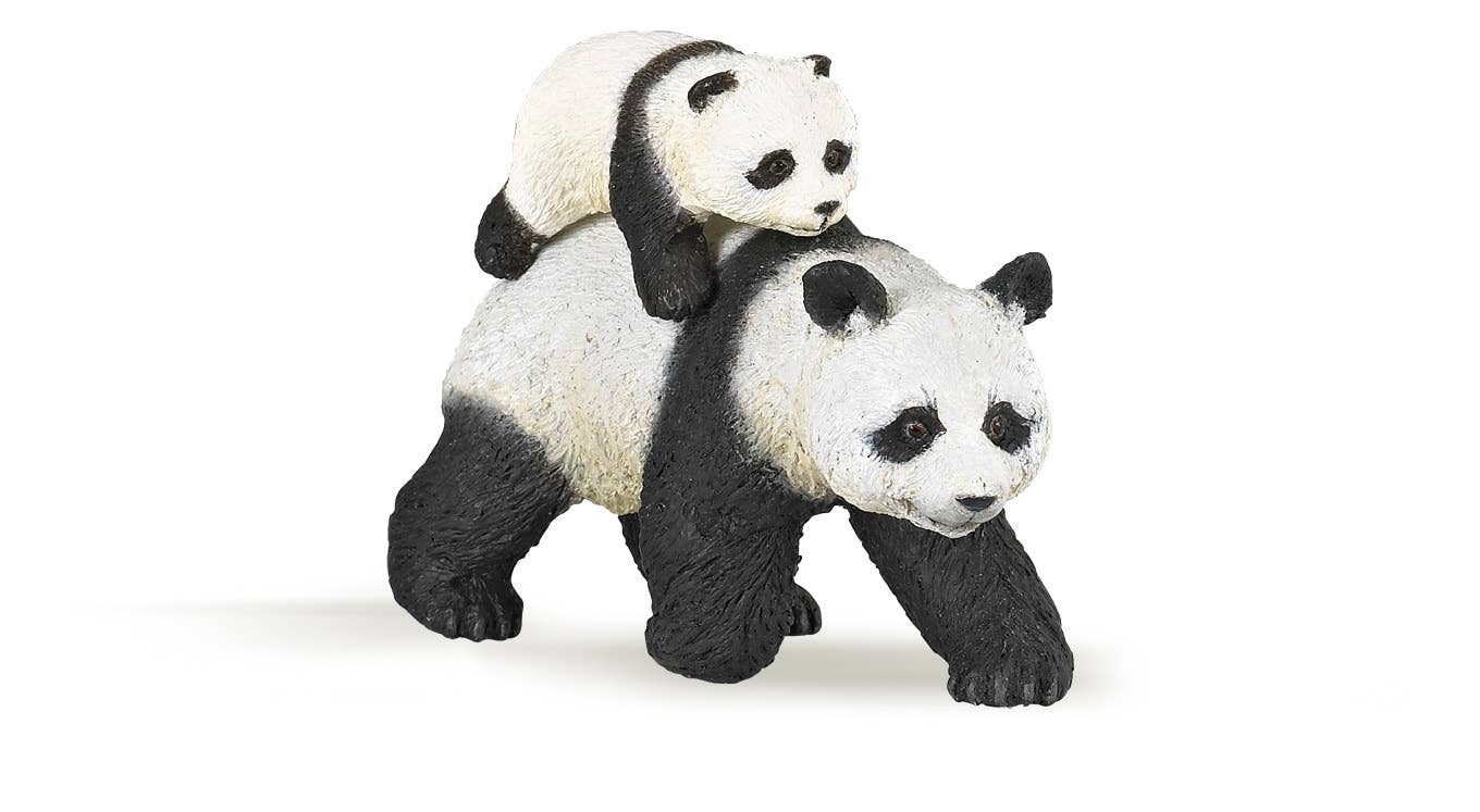 Papo Panda and Baby Panda