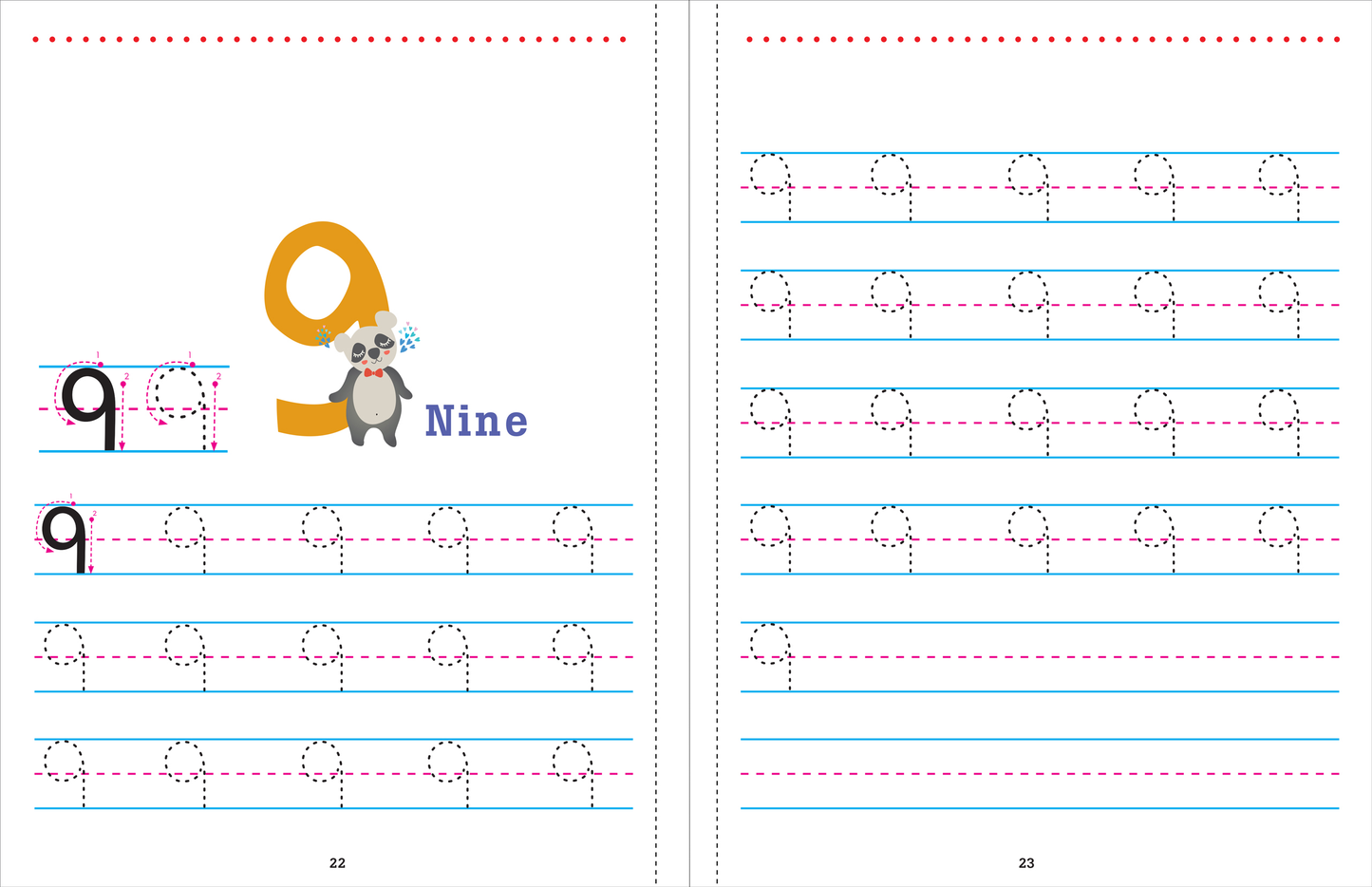 Trace and Learn Numbers