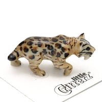 Little Critterz - Catsby Saber Tooth Tiger Porcelain Miniature