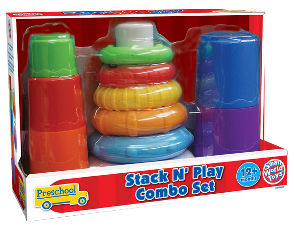 Small World Toys - Stack 'n Play Combo Set
