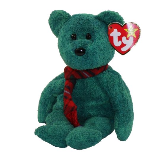 Ty Beanie Baby Original Wallace the Holiday Baer Plush Toy